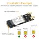 thumbnail image 4 of M.2 Key-b Wireless Module Adapter With Sim Card Slot Support 5g 4g 3g Lte Gsm Modem For Ngff 3042 3, 4 of 5