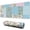 Pioneer Flower Floral-2, variant on Long Mouse Pads for Desk,Pioneer Flower Floral Print Pattern Desk Mats on Top Of Desks, Desk Mouse Pad Extra Large with 3mm Non-Slip Base and Stitched Edge for Gaming,Office,Work,Home 31.5"x11.8"