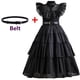 thumbnail image 1 of Disfraz de película de los vientos góticos para niñas, vestido de fiesta de Carnaval y Halloween, para niños de 4 a 10 años Fivean unisex, 1 of 2