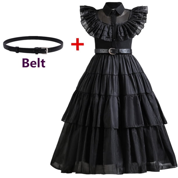 Disfraz de película de los vientos góticos para niñas, vestido de fiesta de Carnaval y Halloween, para niños de 4 a 10 años Fivean unisex