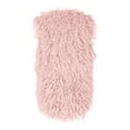 thumbnail image 4 of adviicd Women's Faux Fur Waistcoat,Warm Fluffy Vests Stylish Jackets Coat (Light Pink, XL), 4 of 5
