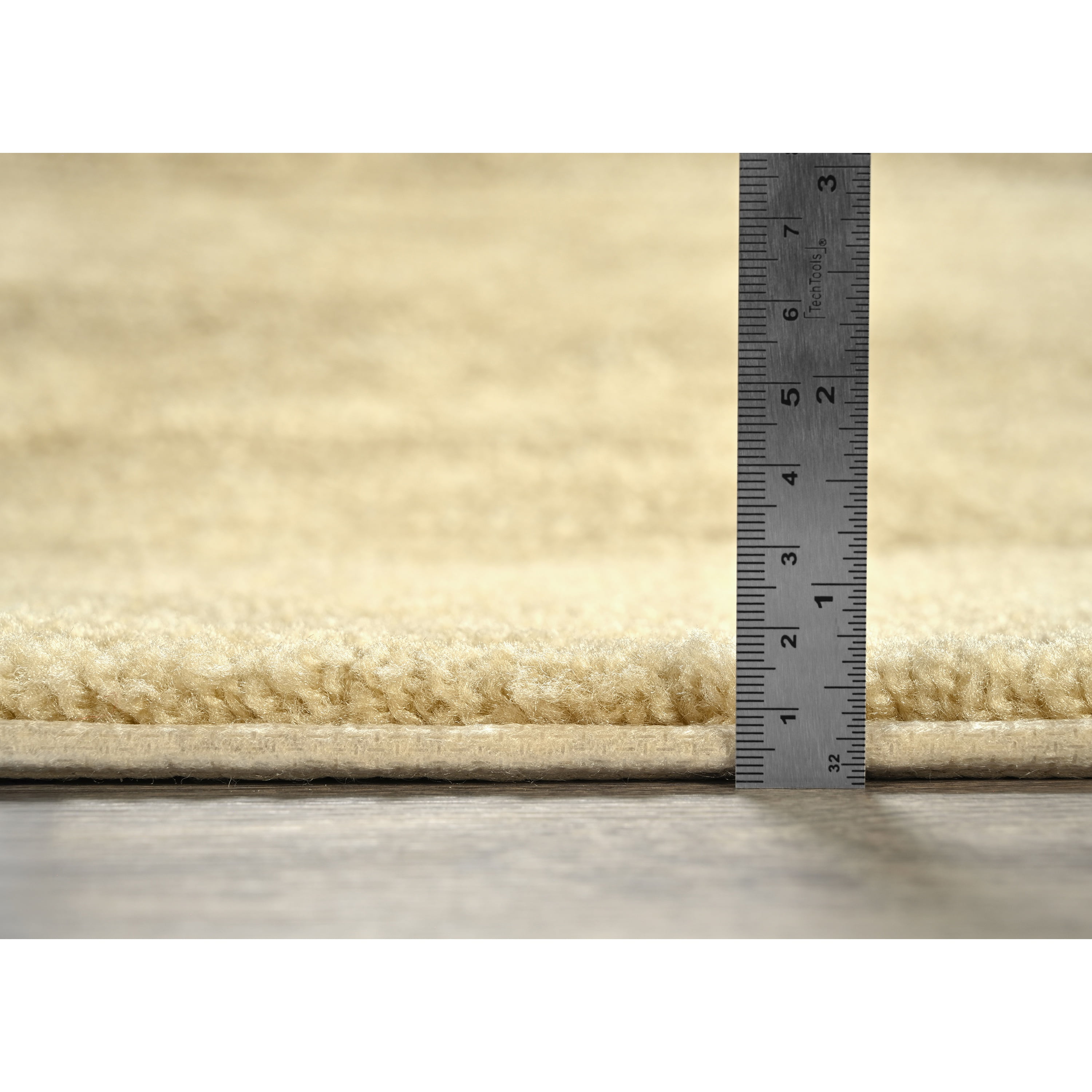 Garland Rug Traditional Washable Bath Rug Set, 3 Piece Set (21"x34" Bath Rug, Contour Rug, & Toilet Lid) Linen