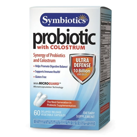 Symboitics Probiotic with Colostrum Ultra Defense
