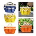 thumbnail image 4 of Sac pour Outils de Jardin Outil de Jardinage Résistant à l'Usure Rangement d'Outils Sac Fourre-Tout de Jardinage Sac Oxford pour Jardin Intérieur Cour Extérieur Jaune, 4 of 6