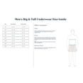 thumbnail image 4 of Fruit of the Loom Men's 3-Pack Tall Size Crew-Neck T-Shirt, White, XLT, 4 of 5