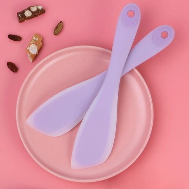 Travelwnat Silicone Spatulas, Small Rubber Spatula With Solid Stainless