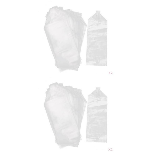 200x Bolsas de Plástico Yuyangstore Bolsa de Transporte de Ornamentales Sello de Soldadura Bolsa de camarones