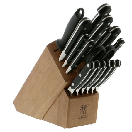 ZWILLING - Pro 17-pc Knife Block Set - Brown