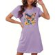 thumbnail image 5 of Camisón corto de talla grande para mujer, camisón de manga corta con estampado de pecho a la moda, camisón para mujer, 5 of 5