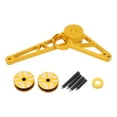 thumbnail image 2 of El tensor de cadena de bicicleta admite 1 a 6 velocidades Tensor de cadena de cambio trasero de aleación de aluminio CNC Oro, 2 of 10
