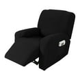 thumbnail image 1 of 4 Separate Piece Stretch Recliner Chair Cover Home Bedroom Living Room Sofa Cover Soft Protector Only Cover, 1 of 6