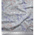 thumbnail image 1 of Soimoi Rayon Fabric Flower Artistic Decor Fabric Printed Yard 56 Inch Wide, 1 of 3