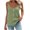 Light Green, variant on JULMCOMO Tank Tops for Women Scoop Neck Adjustable Spaghetti Strap Casual Loose Fit Camisole Tops Sleeveless Summer Button Down Shirts Black 2XL