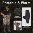 thumbnail image 3 of 8 Fans Breathable Hunting Waders,1000G Insulation Boots with Removable Insulated Liner for Duck Hunting, 3 of 5