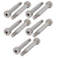 thumbnail image 1 of Unique Bargains 10pcs Hex Socket Shoulder Bolt 6mm Shoulder Dia 25mm Shoulder Length M5 Thread, 1 of 3