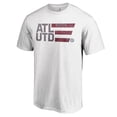thumbnail image 2 of Men's White Atlanta United FC Americana Patriotic Club T-Shirt, 2 of 3