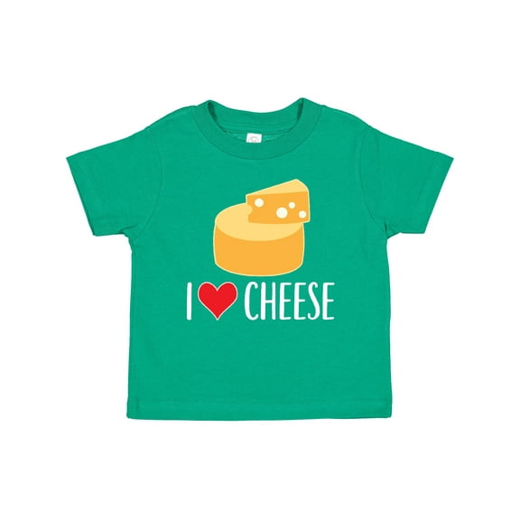 Inktastic I Love Cheese Funny Cheese Lover Boys or Girls Baby T-Shirt