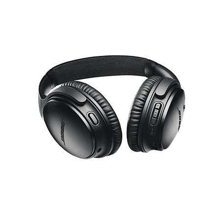 Bose - QuietComfort 35 II Wireless Noise Cancelling Over-the-Ear Headphones - Black