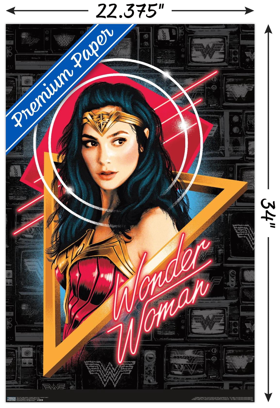 DC Comics Movie - Wonder Woman 1984 - Wonder Woman Wall Poster, 22.375" x 34"
