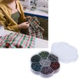 thumbnail image 4 of Hotfix Rhinestones, Rhinestones for Crafts Round Beads 10080Pcs DIY Sturdy Iridescent Rhinestones  for Notebooks S607-1,S607-2,607-3, 4 of 8