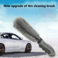 thumbnail image 4 of Tgbvmt Car Hub Brush Tool, L-Shaped Tire Crevice Cleaning Brush, Non-Slip Handle for Easy Scrubbing, Perfect for Car Exterior, Tires, & Hard-to-Reach Areas, Ideal for Car Wash & Detailing, 4 of 7