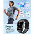 thumbnail image 3 of Reloj inteligente Fitpolo Android, Alexa integrado IP68 a prueba de agua, 3 of 6