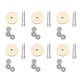 thumbnail image 1 of Wooden Doll Joint Accessories Set Rotatable Bear Joints for DIY Crafting, Movable Limbs for Dolls, Amigurumi & Creative Projects, 1 of 2