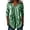 Green, variant on 3/4 Length Sleeve Womens Tops with Button Dressy Casual V Neck Summer Outfits Early Fall Fashion Spring Clothes