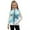 Blue Sea Turtle Print, variant on Girls Boys Zippered Vest Puffy Fleece Jacket Fashion Fall Winter Clothes Sleeveless Full Zipper Outwear with Pockets Blue Sea Turtle Print Stand Up Collar Vest 2-12 Years