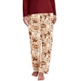 thumbnail image 5 of Jovrlynd Pajama Pants Women Plus Size S-5XL Elastic Waist Printed Pajama Bottoms with Pockets Casual Stretch Loose Home Sleepwear, 5 of 5