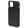 thumbnail image 4 of Black PU Leather Wallet Phone Case with Magnetic Buckle for iPhone 13 - 6.1in, 4 of 5