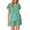 Green, variant on Short Sets for Women 2 Piece Summer Vacation V-Neck Ruffle Sleeve Pajamas Comfortable Soft Plus Size Outfits Yoga Activewear Walking Tops Grey S