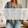 thumbnail image 4 of Women Blouses Sawvnm Women Fashion Plus-Size V-Neck Long Sleeved Printing Top 4XL, 4 of 7