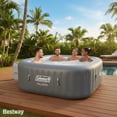thumbnail image 3 of Coleman SaluSpa AirJet Inflatable Hot Tub with 114 Soothing Jets, Gray, 3 of 10