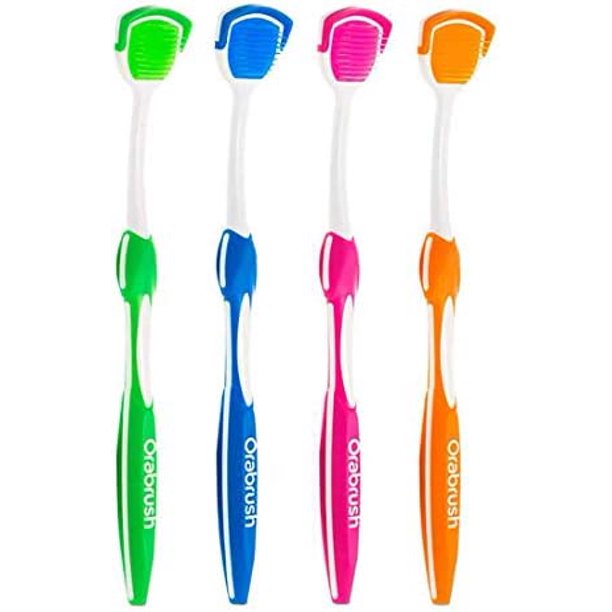 Orabrush Tongue Cleaner 4 Brushes