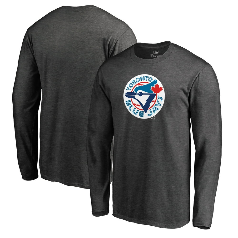 Toronto Blue Jays Fanatics Branded Big & Tall Cooperstown Collection Huntington Long Sleeve T Toronto Blue Jays Fanatics Branded Big & Tall Cooperstown Collection Huntington Long Sleeve T
