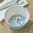 thumbnail image 2 of Better Homes & Gardens Bamboo Melamine Cereal Bowl, Blue, 2 of 6