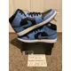 thumbnail image 3 of Ni - ke DS 2023 Ni - ke Air Jordan 1 Mid University Blue Black Men’s Sz 11.5, 3 of 5