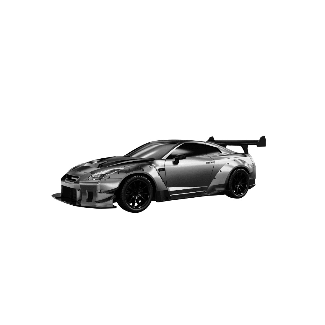 1:20 Scale High-Speed Remote Control Drift Car with Realistic Lights, 2.4GHz 4WD RC Stunt Car, 50-80m Range, USB Rechargeable, Ready-to-Run Racing Toy for Teens & Adults