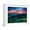 White Frame, variant on Art.com Green Hills Glowing by Warm Sunlight at Twilight. Dramatic Scene. Colorful Sky, Red Clouds. Carpath Photographic Print by Leonid Tit, 16" x 12"