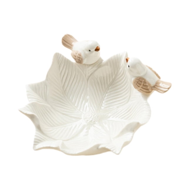 Bandeja de Joyería Salvador Cerámica Forma de Flor 14,5 X 4,5 Cm