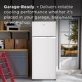 thumbnail image 3 of TCL 7.3 cu. ft. Double Door Refrigerator with Freezer in White, TRT07T4AW, 3 of 20