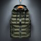 thumbnail image 1 of Chaleco de algodón de plumón para hombre, chaqueta con forro polar de otoño e invierno, chaqueta popular para hombre, 1 of 4