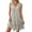 Beige, variant on Floral Dresses for Women Casual V Neck Sleeveless Sundresses Loose Ruffles Boho Summer Flowy Beach Holiday Mini Short Dress