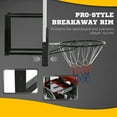 thumbnail image 2 of Soozier 43'' Wall Mounted Basketball Hoop Mini Hoop for Indoor and Outdoor Use, 2 of 9