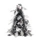 thumbnail image 1 of Xihbxyly Mini Árbol de Navidad, Elegante Decoración Navideña, Sanador y Reconfortante, Ideal para Mesa y Chimenea, Ambiente Festivo para El Hogar, Opciones En Dorado, Rojo, Azul y Verde, 27 Cm de Alt, 1 of 2