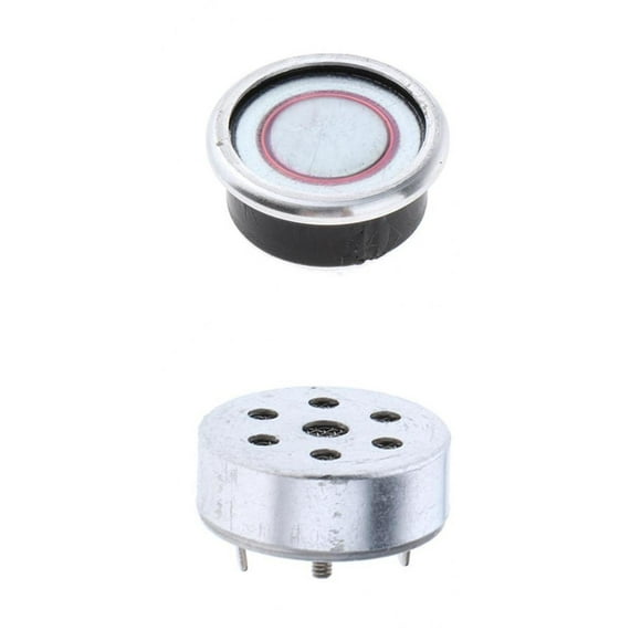 2 X Cabezal de Cápsula de Micrófono de Condensador, Cabezal de Cápsula de Micrófono Micro Dinámico, Yuyangstore Cartucho de micrófono profesional