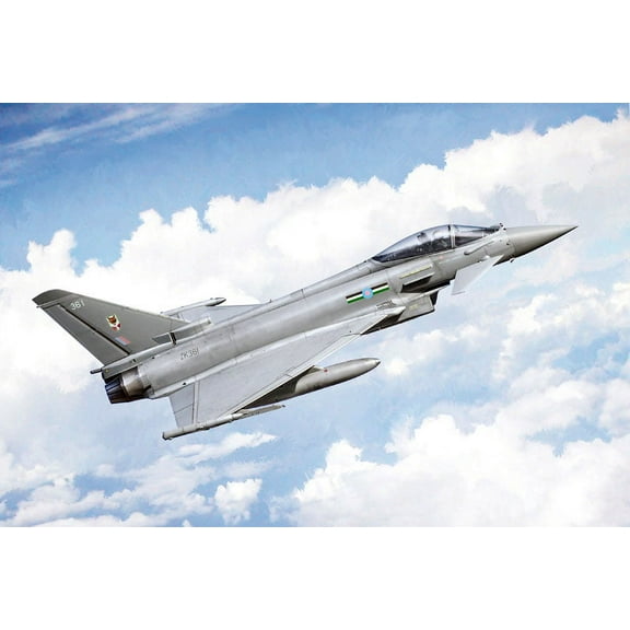 Italeri 1457 Royal Air Force EF-2000 Typhoon 1/72 Scale Model Kit in RAF Service