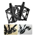 thumbnail image 4 of LOVIVER Bike Flat Pedals, Non- Ultralight Platform Pedals, 3 Bearing Pedals Black, 4 of 8