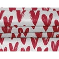 thumbnail image 5 of oneOone Velvet Red Fabric Valentine Heart Fabric For Sewing Printed Craft Fabric By The Yard 58 Inch Wide, 5 of 5